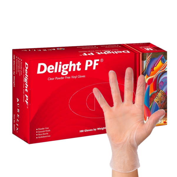 aurelia vinyl gloves red better