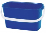 no.28) Oblong Bucket - Blue